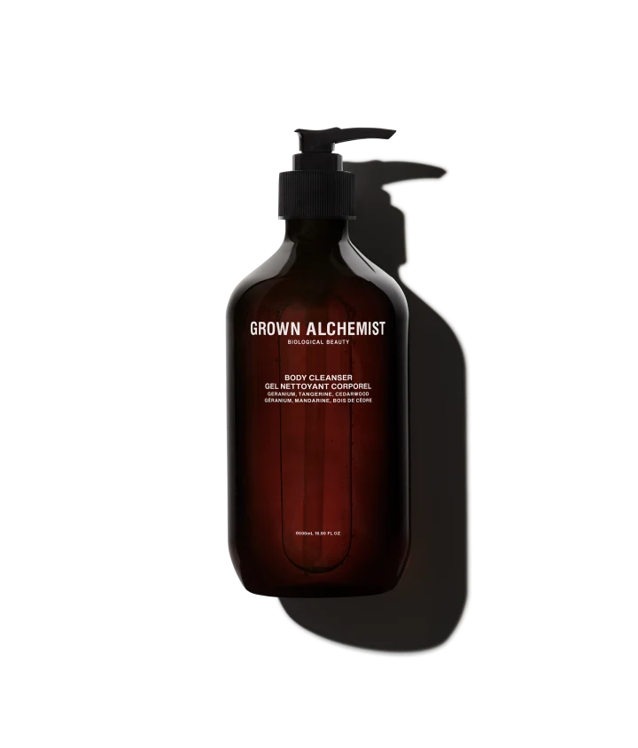 Grown Alchemist Body Cleanser: Geranium, Tangerine, Cedarwood - 500ml