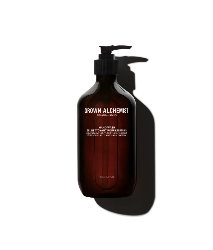 Grown Alchemist Hand Wash: Cedarwood Atlas, Ylang Ylang, Tangerine - 500ml