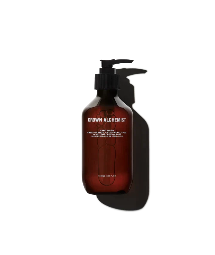 Grown Alchemist Hand Wash: Sweet Orange, Cedarwood, Sage - 300ml
