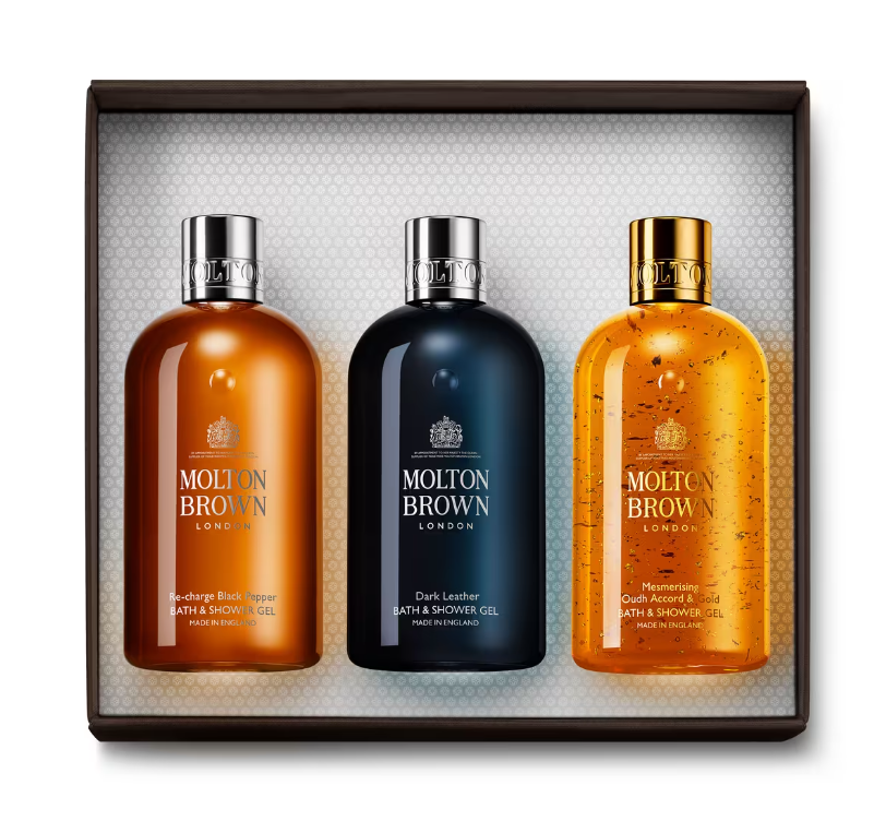 Molton Brown Woody Trio Shower Gel Gift Set