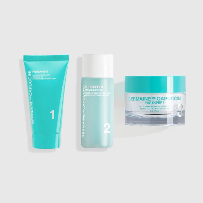 Germaine De Capuccini Purexpert 1-2-3 Oily Skin Programme (Natural Perfection)