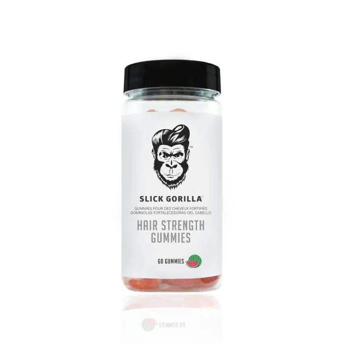 Slick Gorilla Hair Strength Gummies - 60pcs