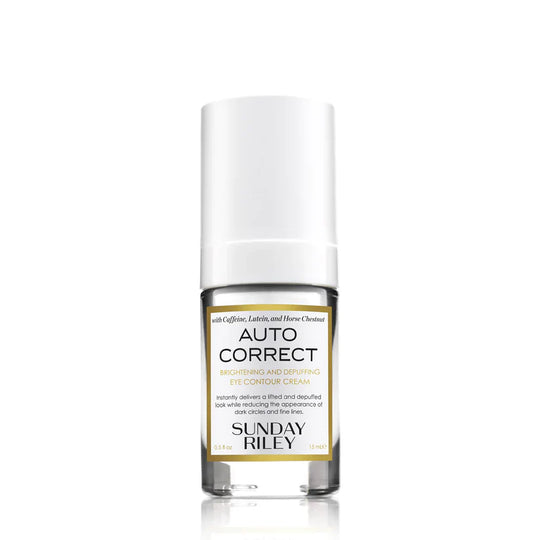 Sunday Riley Auto Correct Brightening and Depuffing Eye Contour Cream - 15ml