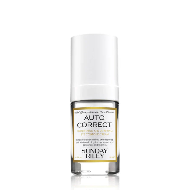 Sunday Riley Auto Correct Brightening and Depuffing Eye Contour Cream - 15ml