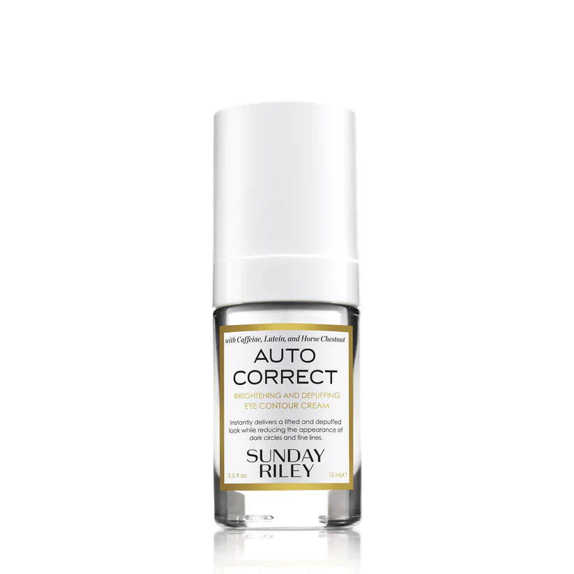 Sunday Riley Auto Correct Brightening and Depuffing Eye Contour Cream - 15ml