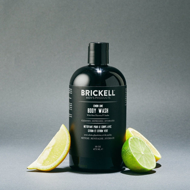 Brickell Invigorating Body Wash Lemon & Lime - 473ml