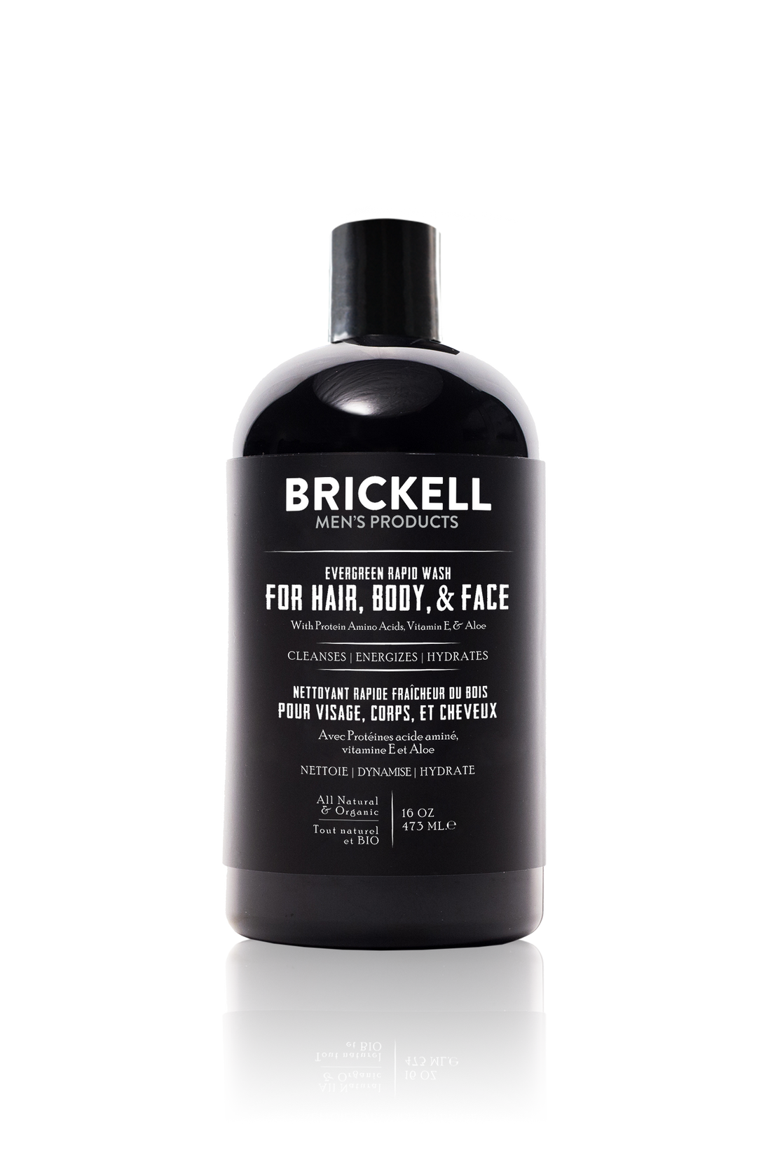 Brickell Rapid Wash Evergreen - 473ml