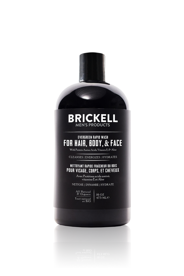 Brickell Rapid Wash Evergreen - 473ml