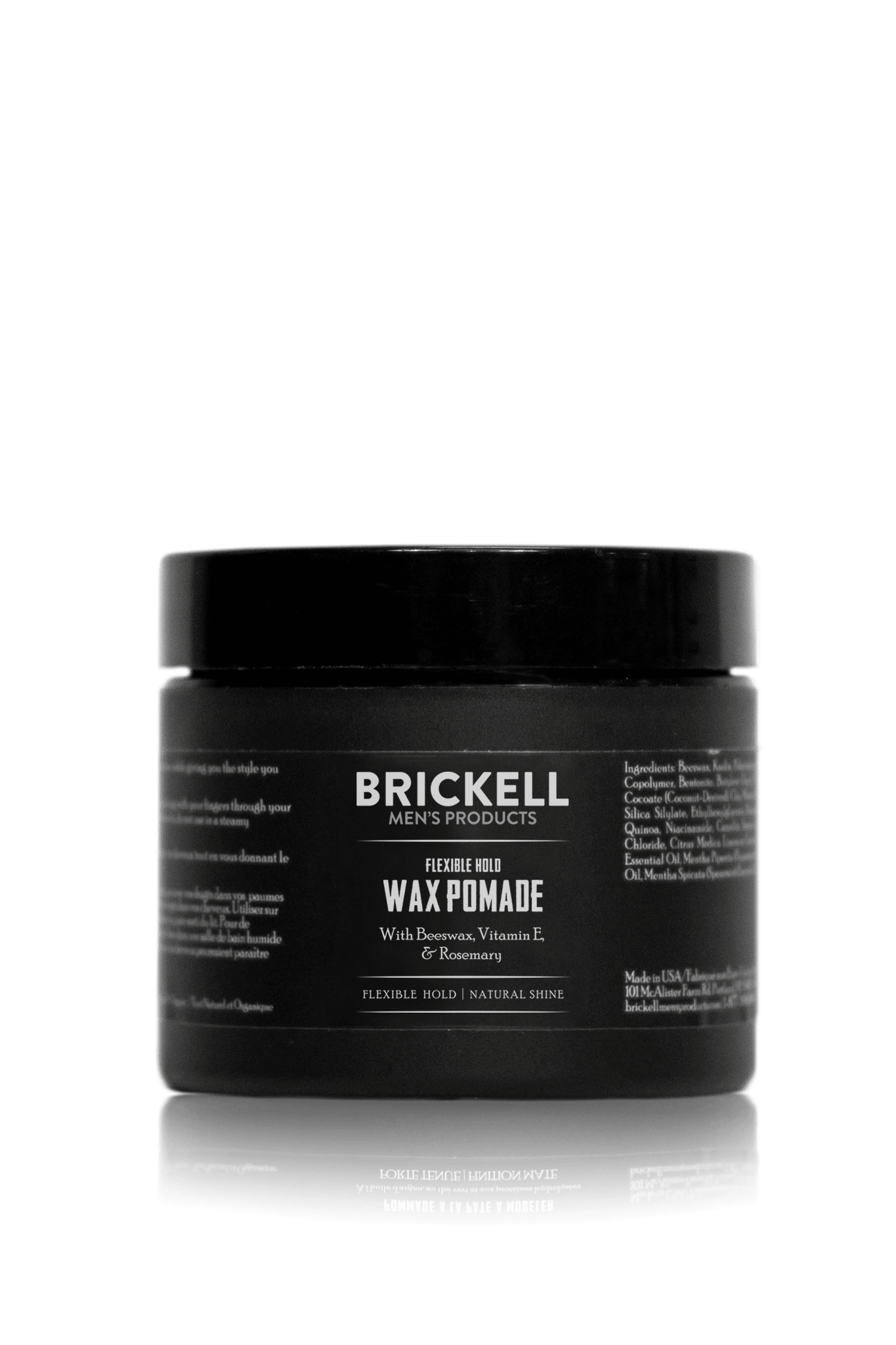 Brickell Flexible Hold Wax Pomade - 59ml