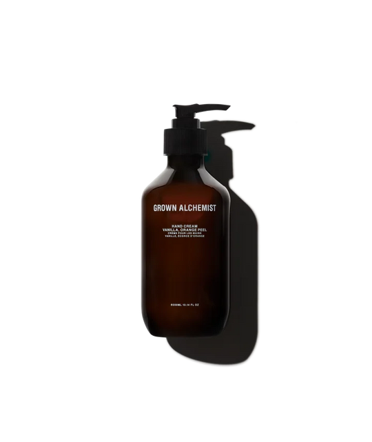 Grown Alchemist Hand Cream: Vanilla + Orange Peel - 300ml