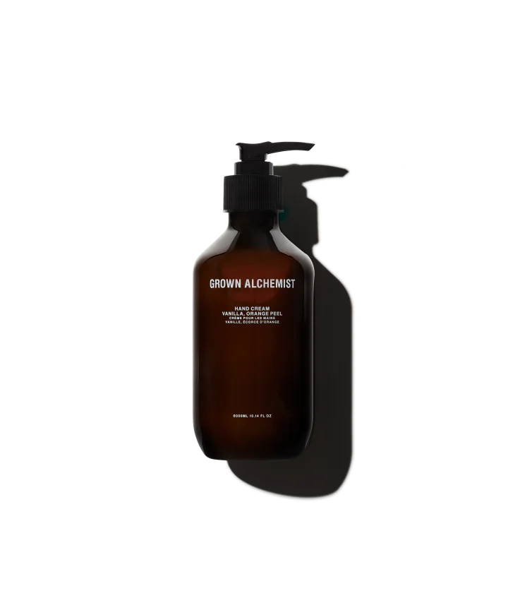 Grown Alchemist Hand Cream: Vanilla + Orange Peel - 300ml