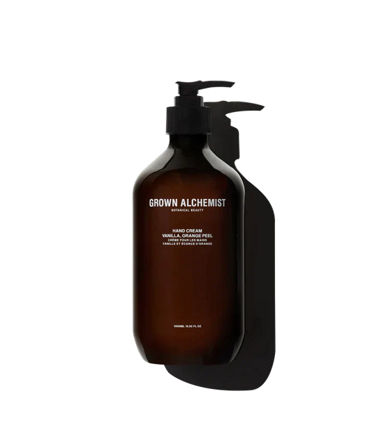 Grown Alchemist Hand Cream: Vanilla + Orange Peel - 500ml