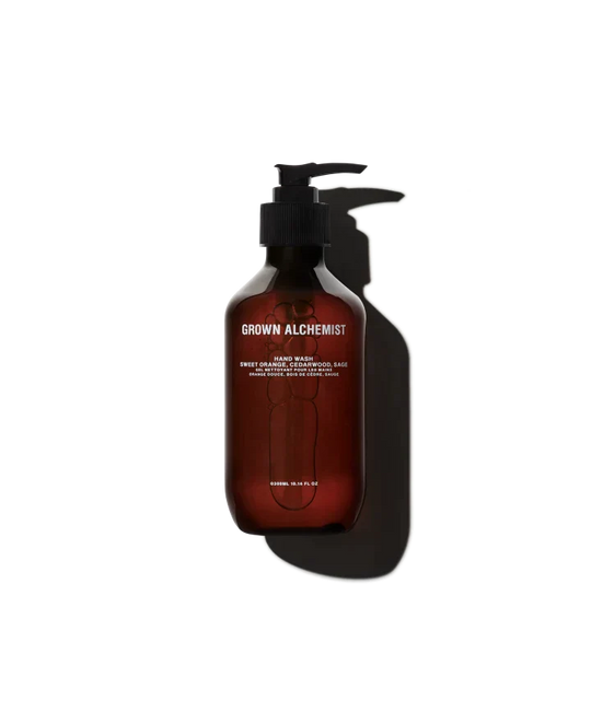 Grown Alchemist Hand Wash: Sweet Orange, Cedarwood, Sage  - 300ml