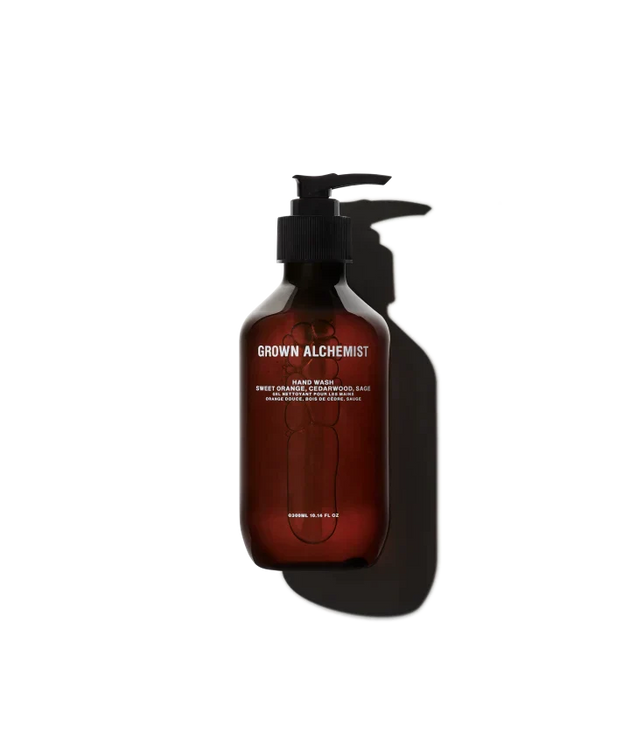 Grown Alchemist Hand Wash: Sweet Orange, Cedarwood, Sage  - 300ml