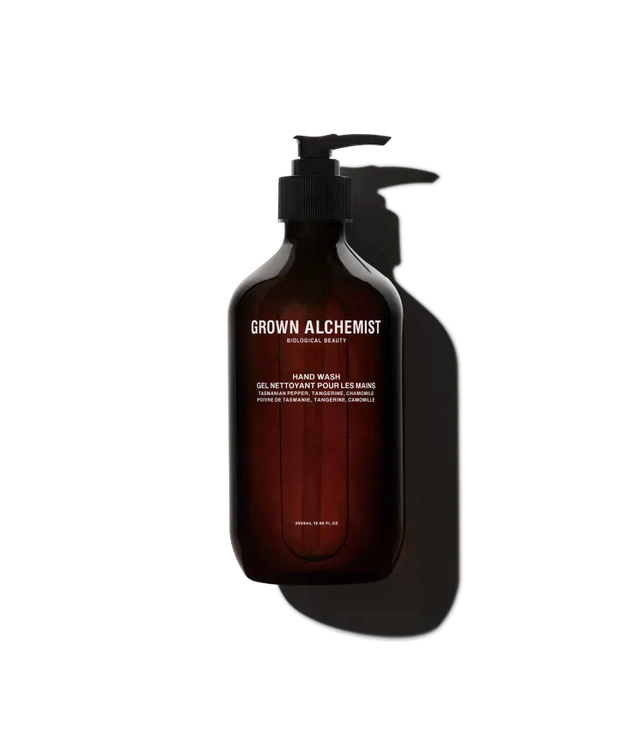 Grown Alchemist Hand Wash: Tasmanian Pepper, Tangerine, Chamomile - 500ml