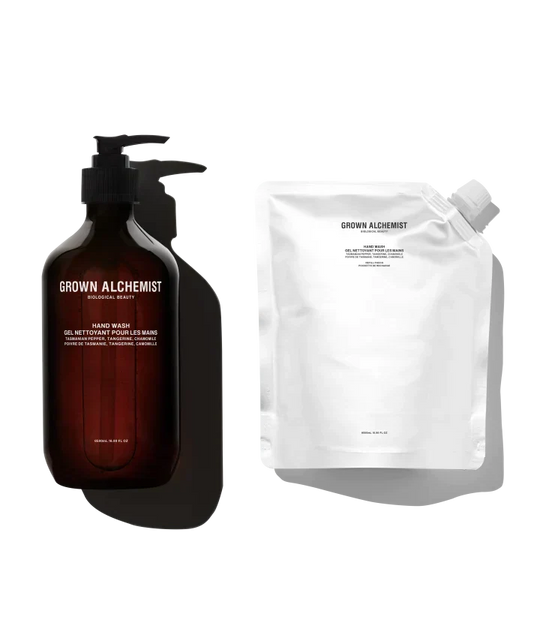 Grown Alchemist Refillable Hand Wash Kit (Tasmanian Pepper, Tangerine, Chamomile)