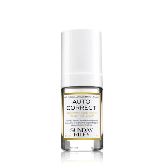 Sunday Riley Auto Correct Brightening and Depuffing Eye Contour Cream - 15ml