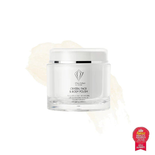 Crystal Clear Crystal Face and Body Polish - 200ml