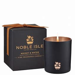 Noble Isle Whisky & Water Candle - 200gr