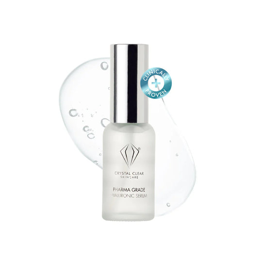Crystal Clear Hyaluronic 98% Pharma Grade Serum - 30ml