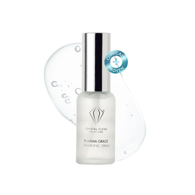 Crystal Clear Hyaluronic 98% Pharma Grade Serum - 30ml