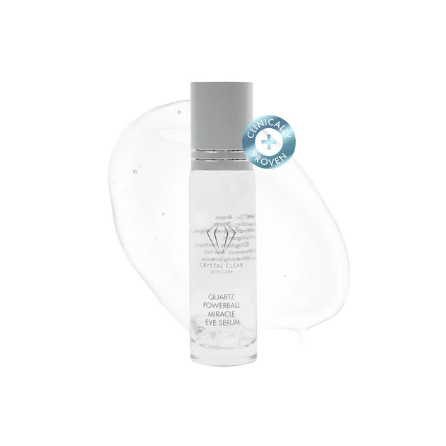 Crystal Clear Quartz Powerball Miracle Eye Serum - 10ml