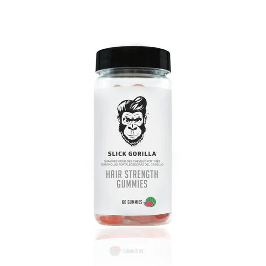 Slick Gorilla Hair Strength Gummies - 60pcs